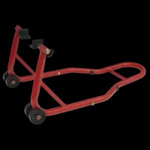 Image of Sealey Universal Rear Paddock Stand With Rubber Supports - RPS2KD