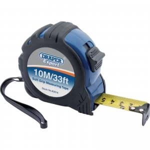 Image of Draper Expert Professional Measuring Tape Imperial & Metric 33ft / 10m 25mm