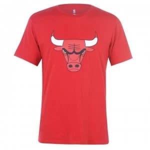 Image of NBA Logo T Shirt Mens - Bulls