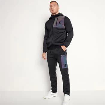 Image of 11 Degrees Iridescent Jogging Pants - Blk/Iridescent