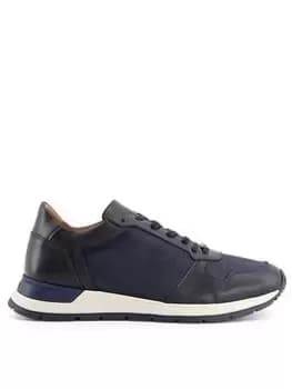 Image of Dune London Treats Trainer - Navy, Size 10, Men
