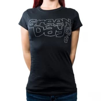 Image of Green Day - Flower Pot Womens X-Large T-Shirt - Black