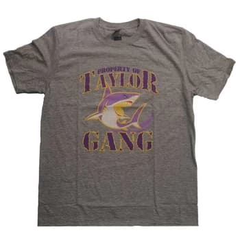 Image of Taylor Gang Entertainment - Property of Unisex Large T-Shirt - Grey