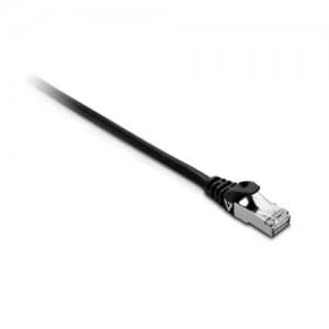 Image of V7 Black Cat7 Shielded & Foiled (SFTP) Cable RJ45 Male to RJ45 Male 5m 16.4ft