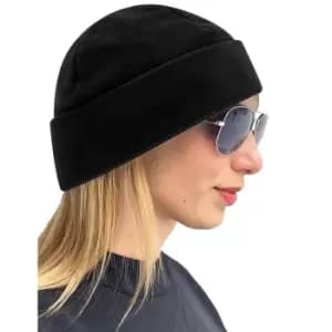 Image of Beechfield Fleece Recycled Beanie (One Size) (Mustard Yellow)