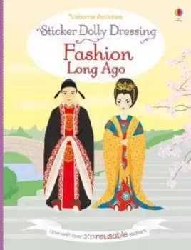 Image of Sticker Dolly Dressing Fashion Long Ago by Louie Stowell