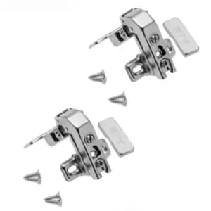 Image of GTV Angular Standard 90 Degrees Short-arm Door Hinge 35mm - without Euro Screw