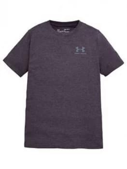 Image of Urban Armor Gear Boys Childrens Cotton Short Sleeved T-Shirt - Black, Size 13 Years, XL
