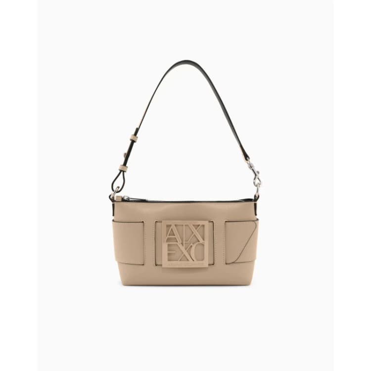 Image of Armani Exchange SHOULDER BAG Sand female One Size