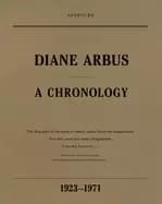 Image of diane arbus a chronology 1923 1971