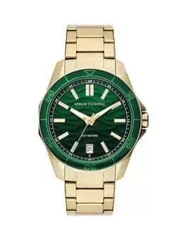 Image of Armani Exchange Spencer Mens Stainless Steel Watch