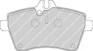 Image of Ferodo FDB1749 Brake Pad Set Front Axle Premier Car
