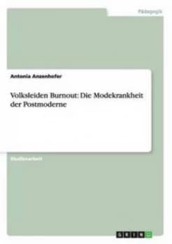 Image of Volksleiden Burnout by Antonia Anzenhofer Paperback