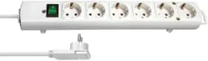 Image of Brennenstuhl 1153320100 power extension 2m 6 AC outlet(s) Indoor...