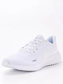Image of Nike Revolution 5 - White/White, Size 11, Men