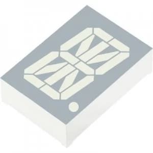 Image of Alphanumeric segment display Red 30.48mm 3.7 V No. of digits 1