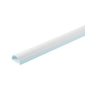 Image of D-Line White 50mm Semi-circle Trunking length (L)2m