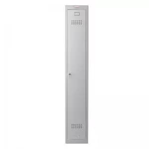 Image of Phoenix PL Series PL1130GGK 1 Column 1 Door Personal locker in Grey