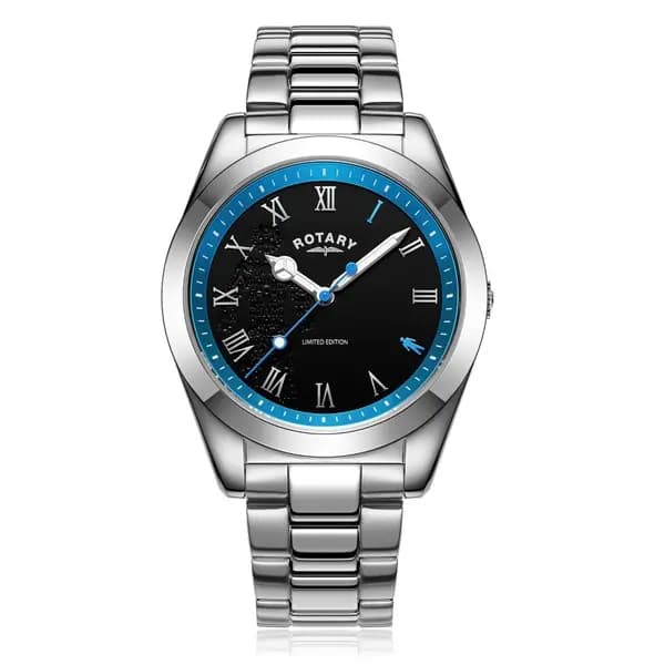 Image of Rotary X Prostate Cancer 1IN4 Bracelet Watch - Limited Edition - W13183