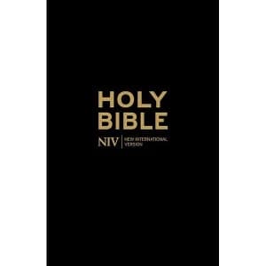 Image of Holy Bible - NIV Anglicised Black Gift and Award by New International Version (Paperback, 2011)