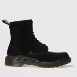 Image of Dr Martens Black 1460 Girls Youth Boots