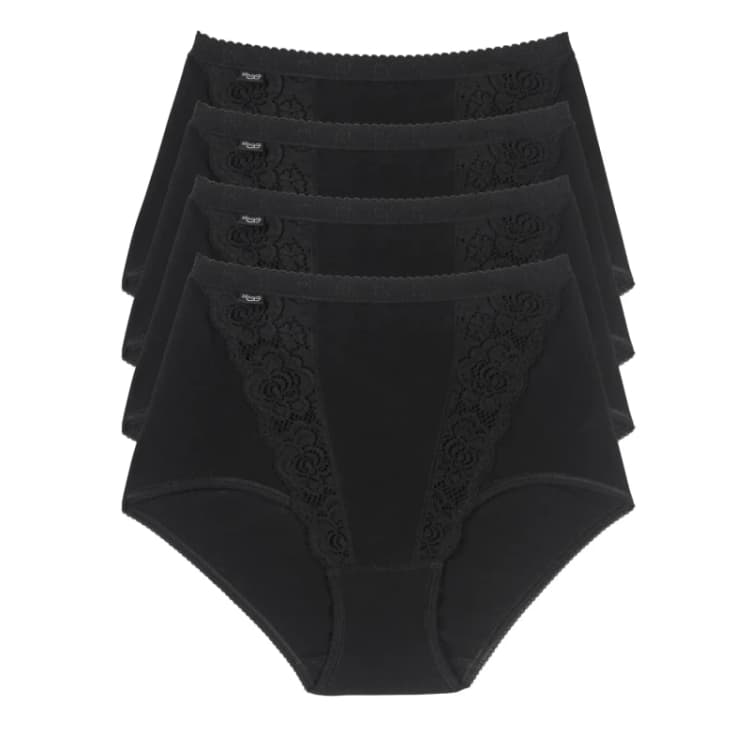 Image of Sloggi Womens panties Sloggi Chic Maxi 4P Noir Female 52