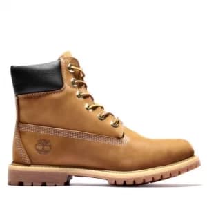 Image of Womens Timberland Premium 6" Waterproof Boots In Brown, Size 4
