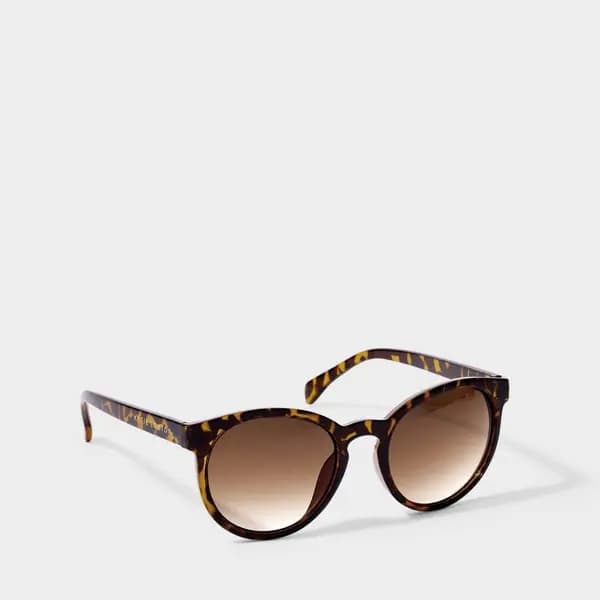 Image of Katie Loxton Geneva Sunglasses in Brown Tortoiseshell KLSG038 Size: Wo