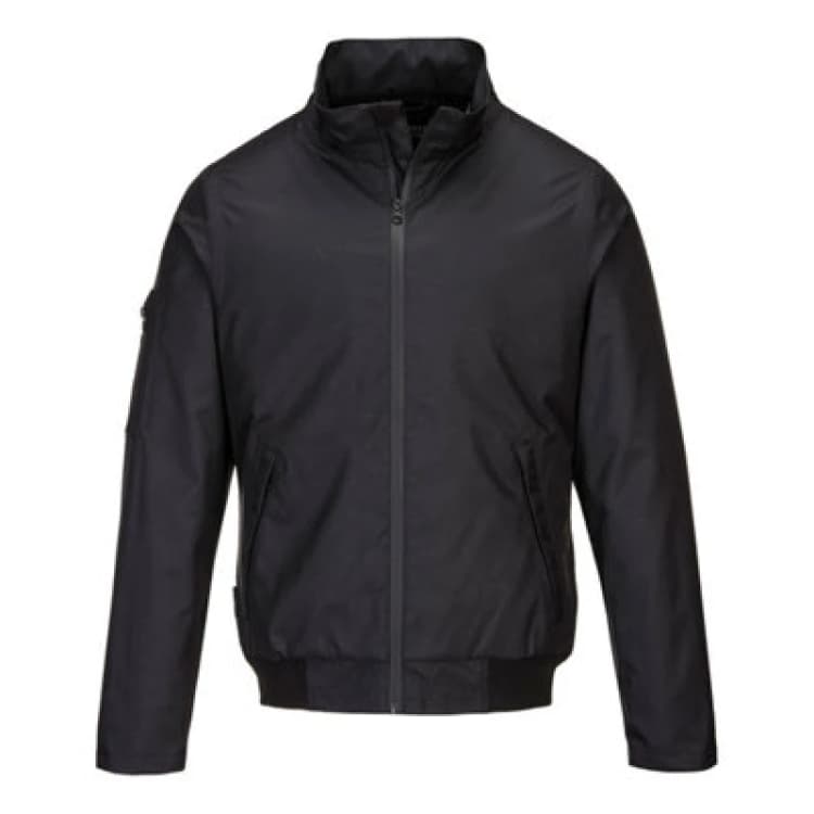 Image of Portwest KX3 Bomber Jacket KX361BKRXL Colour: Black
