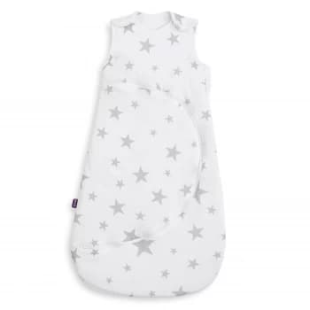 Image of Snuz SnuzPouch Sleeping Bag 2.5 Tog - Grey Stars - 0-6 Months