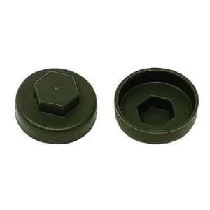 Image of ForgeFix TechFast Cover Cap Goosewing Grey 16mm (Pack 100)