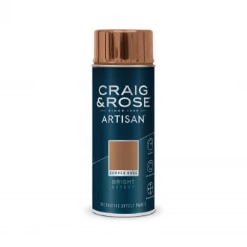 Image of Craig & Rose Artisan Copper Rose Bright Effect Spray Paint