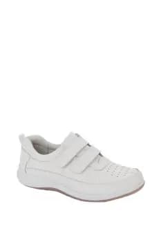 Image of Leather Wide Casual Shoes