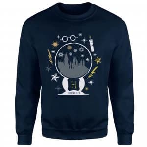 Image of Harry Potter Hogwarts Sweatshirt - Navy - S