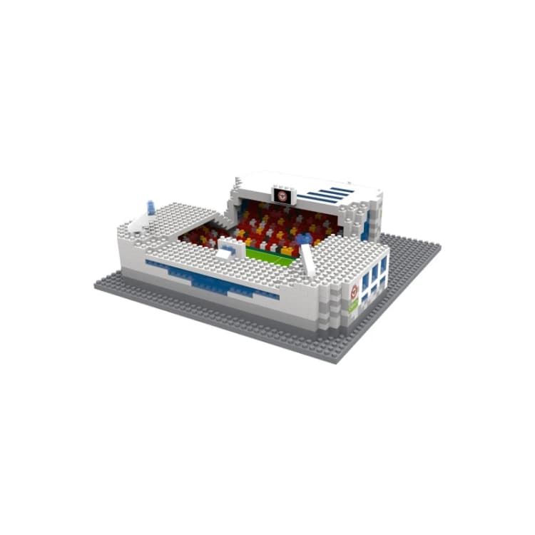 Image of Team BRXLZ 3D Football Stadium Building Blocks One Size Red 72164208000