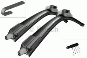 Image of Bosch 3397007567 AR725S Wiper Blade Set Aerotwin Retrofit Windscreen Flat