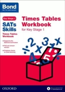 Image of Bond SATs Skills: Times Tables Workbook for Key Stage 1