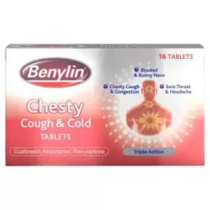 Image of Benylin Chesty Cough & Cold Tablets