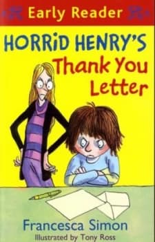 Image of Horrid Henrys Thank You Letter by Francesca Simon Paperback