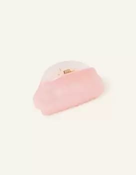 Image of Accessorize Womens Marbled Rounded Claw Clip