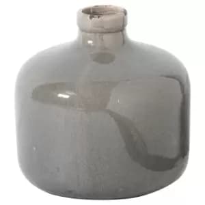Image of Garda Grey Glazed Eve Vase