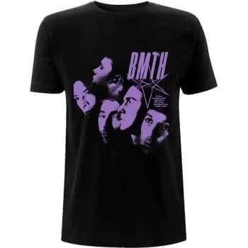 Image of Bring Me The Horizon - Photo Montage Unisex Large T-Shirt - Black