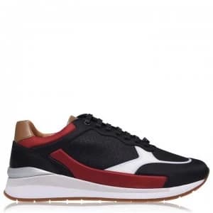 Image of Hugo Boss Element Runner Trainers Black/Red 005 Men