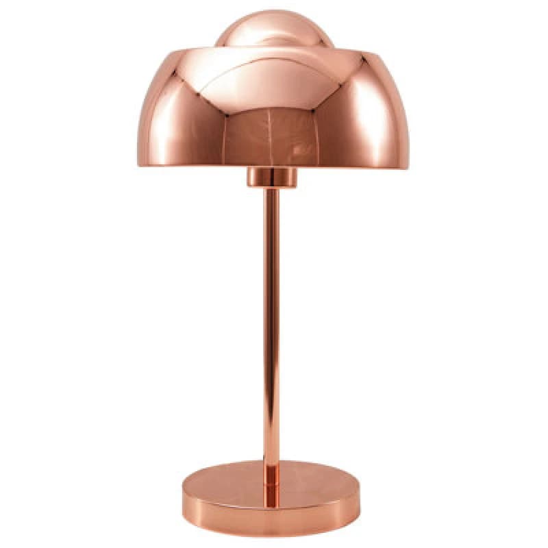 Image of Beliani Table Lamp Senette Metal Copper