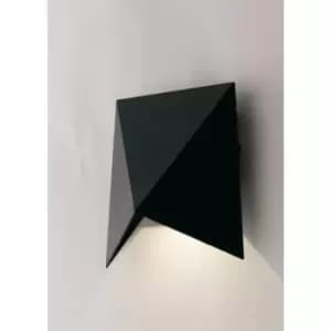 Image of Fan Europe Stealth - Outdoor LED Aluminium down wall lamp, Black Matt, IP54, 4000K