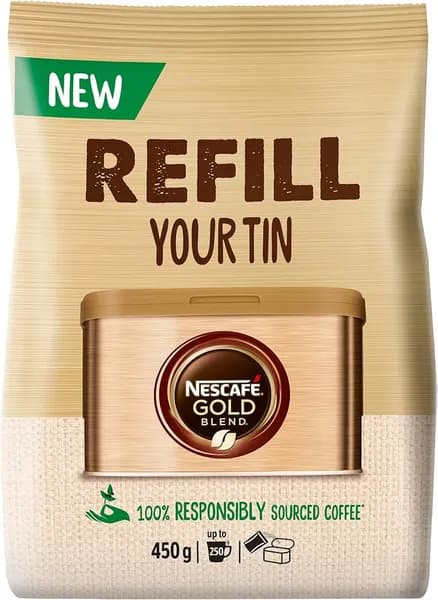 Image of Nescafe Gold Blend Coffee Refill Pouch 450g
