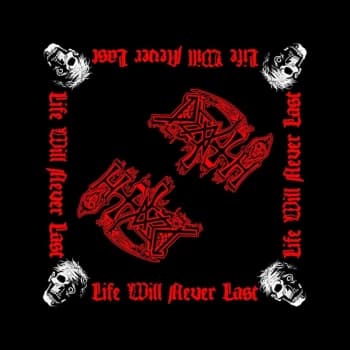 Image of Death - Life Will Never Last Unisex Bandana - Black