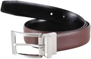 Image of Ted Baker Mens Karmer Reversible Belt - Xchocolate - W30