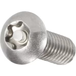 Image of TOOLCRAFT 888783 Raised head screws M5 20 mm Pin-in-torx Stainless steel A2 10 pc(s)