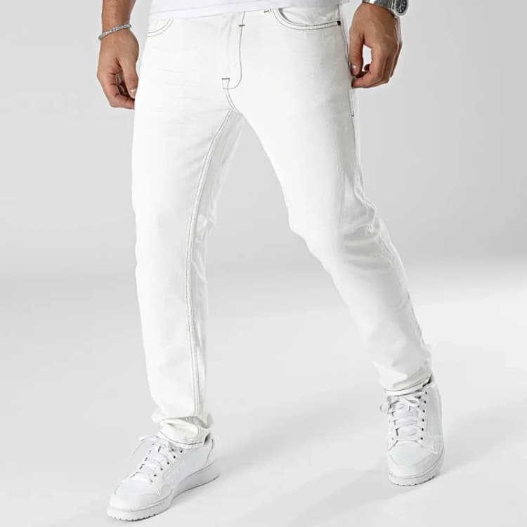 Image of Blend Jeans womens twist cut Blend Blanc Female 33x30